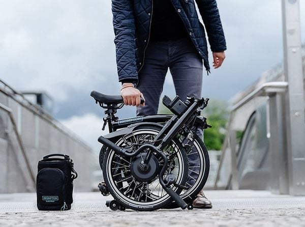 Brompton Electric C Line Explore opvouwbare elektrische fiets