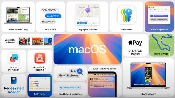 macOS Sequoia: Apple brengt deze functies dit najaar naar je Mac