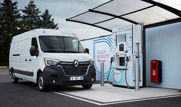 Renault Kangoo Z.E. Hydrogen elektrische auto op waterstof