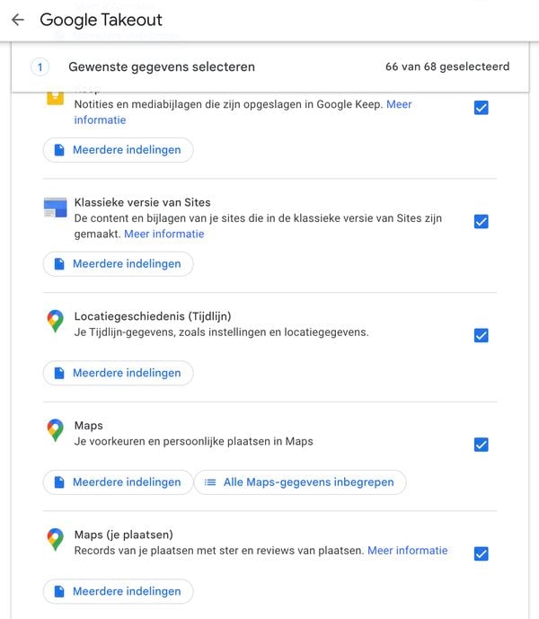 Google Maps verwijdert je gegevens (maar je kan ze behouden)